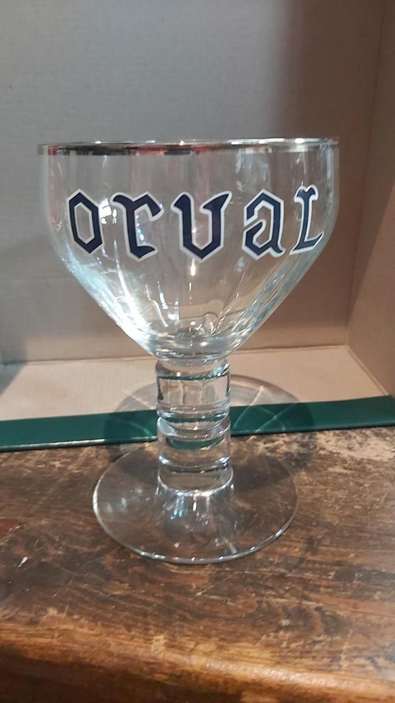 Bierglas Orval, Verzamelen, Biermerken, Zo goed als nieuw, Glas of Glazen, Overige merken, Ophalen of Verzenden