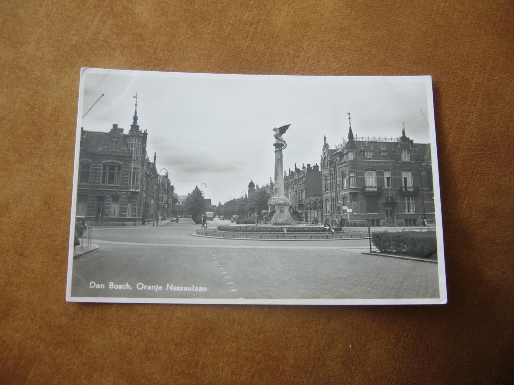DEN BOSCH  =  ORANJE NASSAULAAN, Ophalen of Verzenden, 1920 tot 1940, Ongelopen, Noord-Brabant