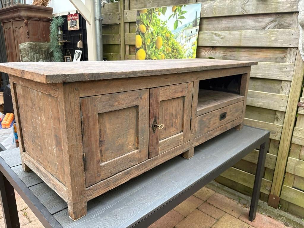 TV kast 145cm breed, Huis en Inrichting, Ophalen, Gebruikt, 100 tot 150 cm, Minder dan 100 cm