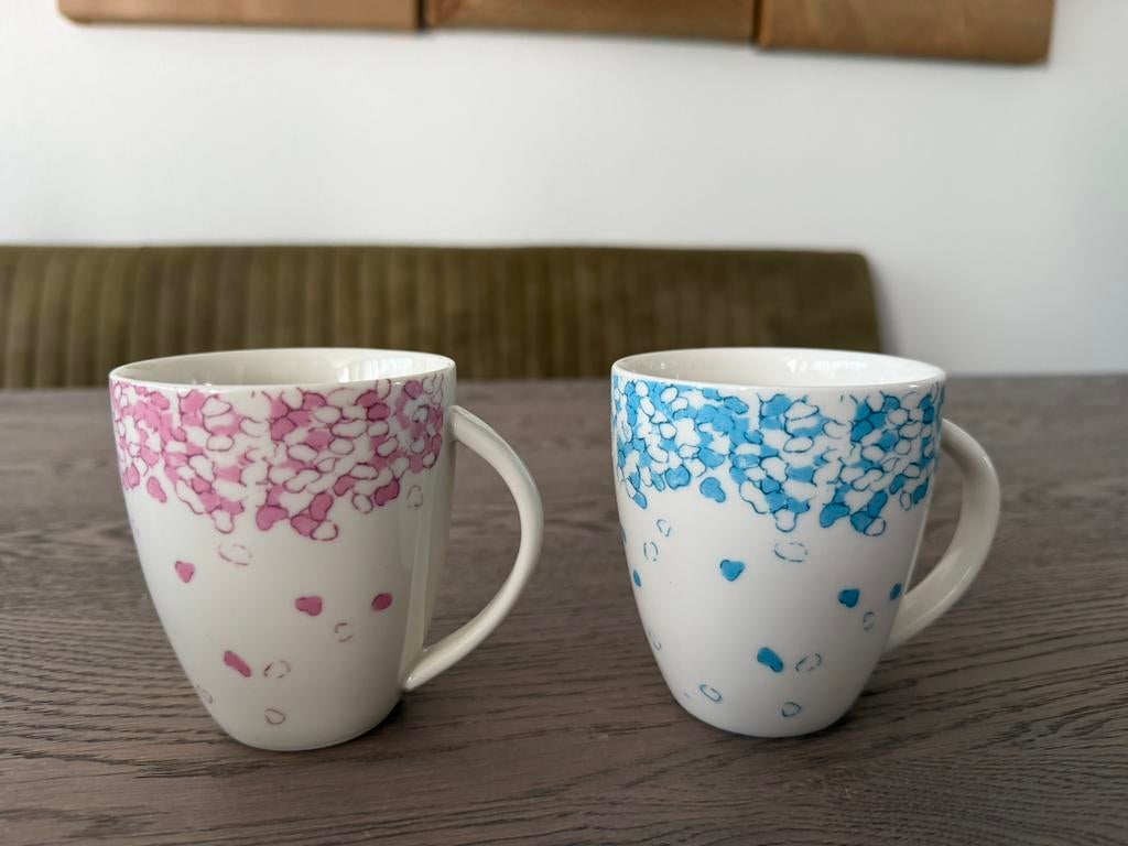 Douwe Egberts Koffie koppen, Ophalen of Verzenden, Zo goed als nieuw, Overige stijlen, Kop(pen) en/of Schotel(s)