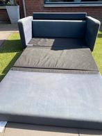 Slaapbank GRATIS af te halen - 140x75x77 cm, Ophalen, Gebruikt, Blauw, Tweepersoons