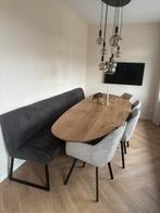 Eetkamerbank Kimi 290 cm - Mito 169 Onyx, Overige materialen, Minder dan 50 cm, Gebruikt, 200 cm of meer