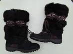 Olang snowboots, vacht, gevoerd met virgin wool, maat 39, Bruin, Snowboots, Ophalen of Verzenden, Zo goed als nieuw