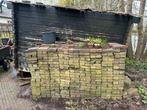 Ca 11m2 getrommelde Waaltjes, Tuin en Terras, Ophalen, Zo goed als nieuw, Overige materialen