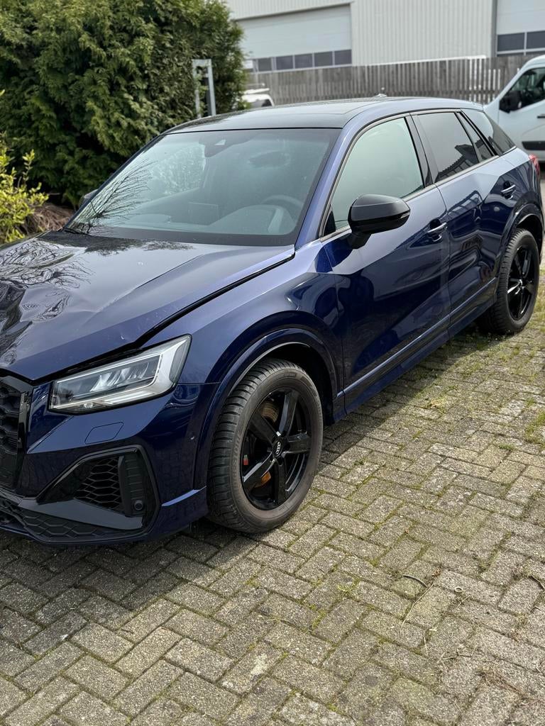 Audi SQ2 quattro 4x4 S-tronic 221kw 300 pk, Auto diversen, Schadeauto's, Ophalen, Blauw, Audi, SUV of Terreinwagen