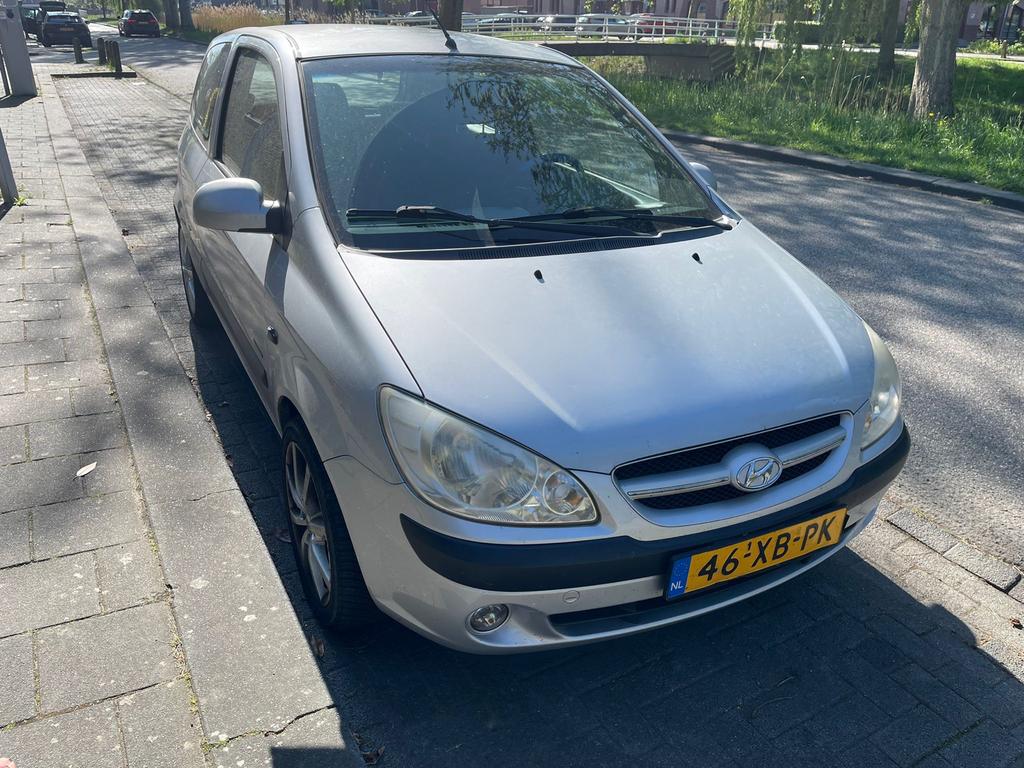 Hyundai Getz 1.4 3DRS 2007 Grijs, Auto's, Hyundai, Particulier, Getz, Benzine, C, Hatchback, Handgeschakeld, Origineel Nederlands