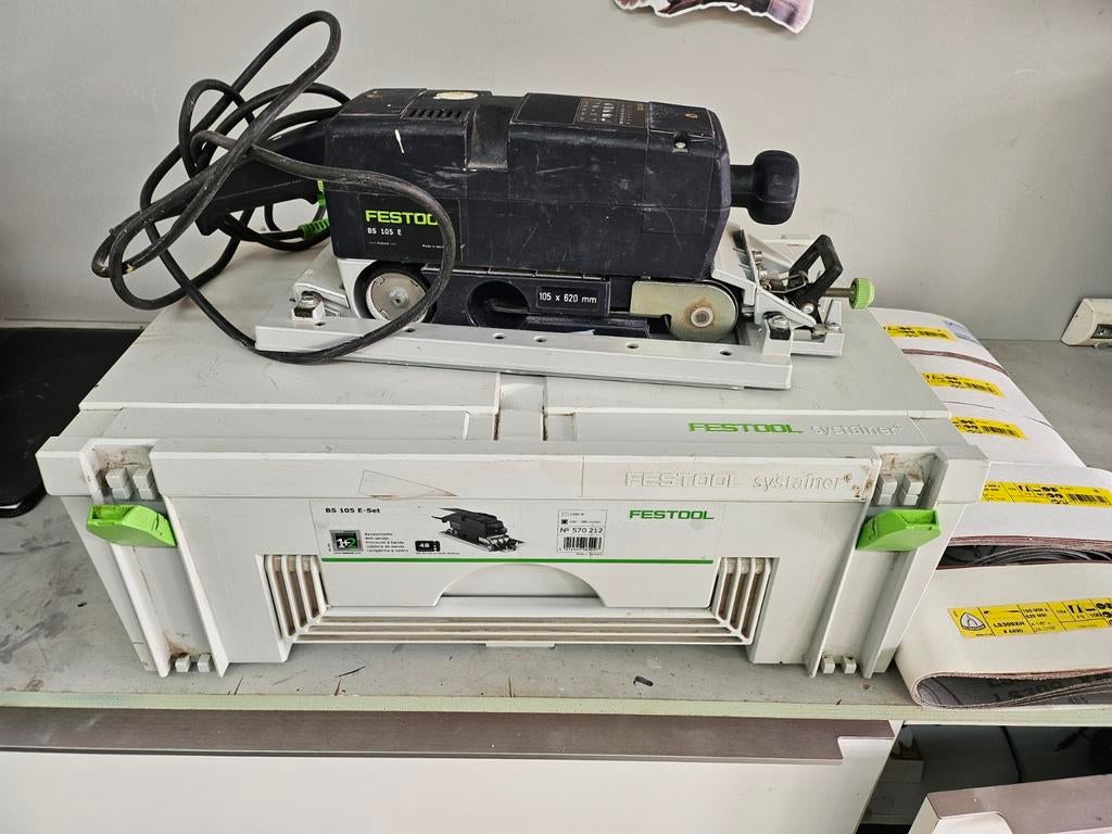 Bandschuurmachine festool, Ophalen, Zo goed als nieuw, 1200 watt of meer, Bandschuurmachine
