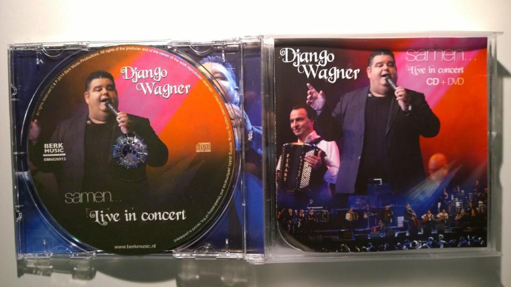Django Wagner - Samen (Live In Concert), Ophalen of Verzenden, Zo goed als nieuw, Levenslied of Smartlap