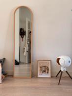 Zara Home Boogspiegel met Houten Lijst - Zo goed als nieuw, Ophalen, Minder dan 50 cm, Zo goed als nieuw, Overige vormen