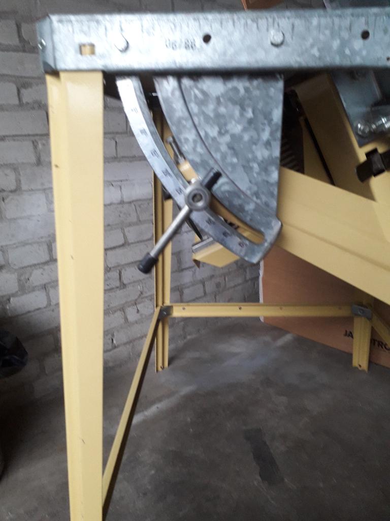 Klassieke Scheppach Zaagmachine, Ophalen, Gebruikt, Cirkelzaag, 1200 watt of meer