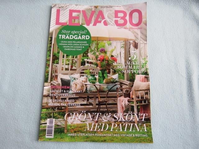Zweeds woontijdschrift Leva & Bo nr. 19-2021 tuinspecial, Ophalen of Verzenden, Zo goed als nieuw, Overige typen