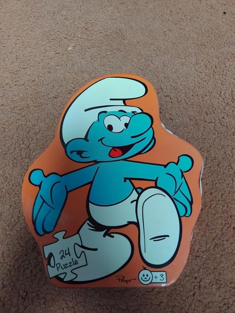 Leuke Smurfen Puzzel - Compleet!, Ophalen of Verzenden, 10 tot 50 stukjes, Zo goed als nieuw, 2 tot 4 jaar
