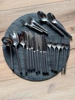 Amefa 18-10 los bestek 21 st mat handvat, Ophalen of Verzenden, Gebruikt, Rvs of Chroom, Vaatwasserbestendig