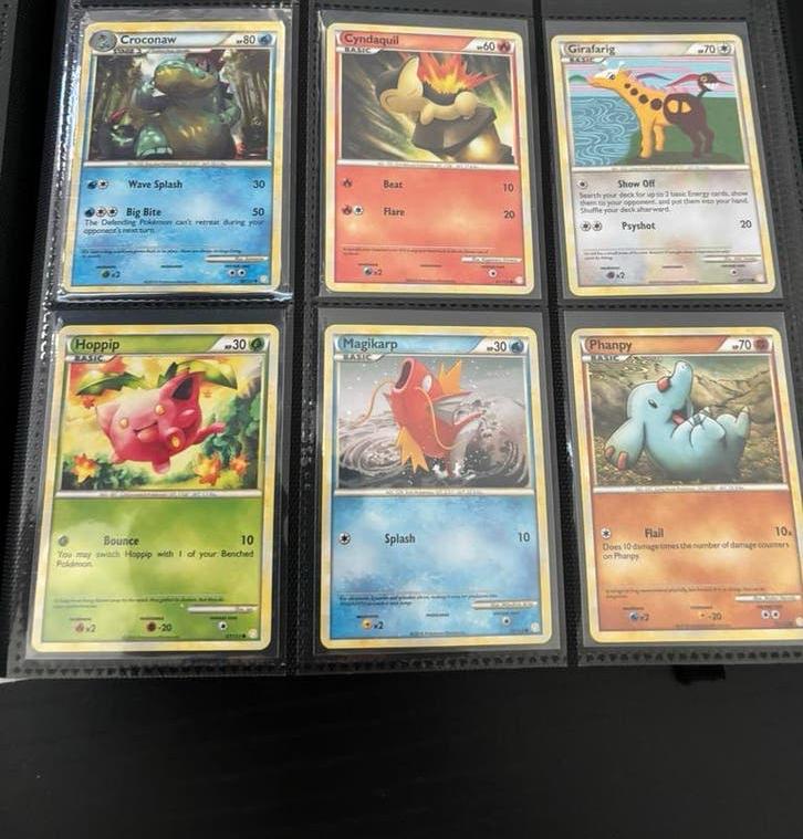Pokémon Kaarten HeartGold & SoulSilver | Triumphant, Ophalen of Verzenden, Zo goed als nieuw, Meerdere kaarten