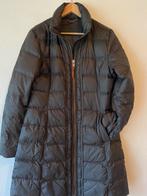 Lange dons jas Moscow. Maat L. Groen, Kleding | Dames, Ophalen of Verzenden, Zo goed als nieuw, Maat 42/44 (L), Groen