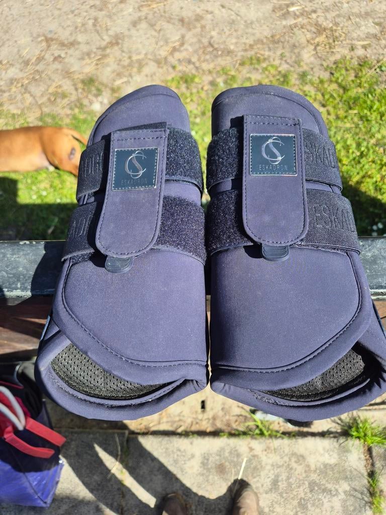 Eskadron beschermers met mesh mt XL, Dieren en Toebehoren, Paarden en Pony's | Beschermers, Ophalen of Verzenden, Zo goed als nieuw