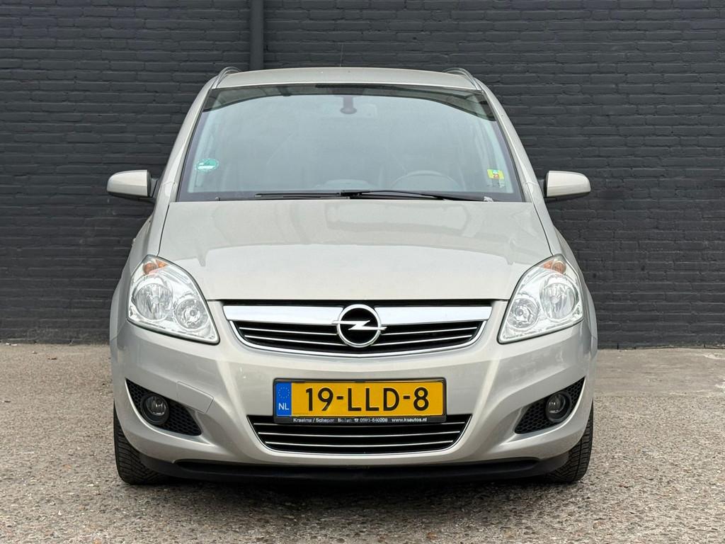 Opel Zafira 1.6 CNG Cosmo LEDER | NAVI | AIRCO | ELEK RAMEN, Auto's, Opel, 94 pk, Gebruikt, 4 cilinders, CNG (Aardgas)