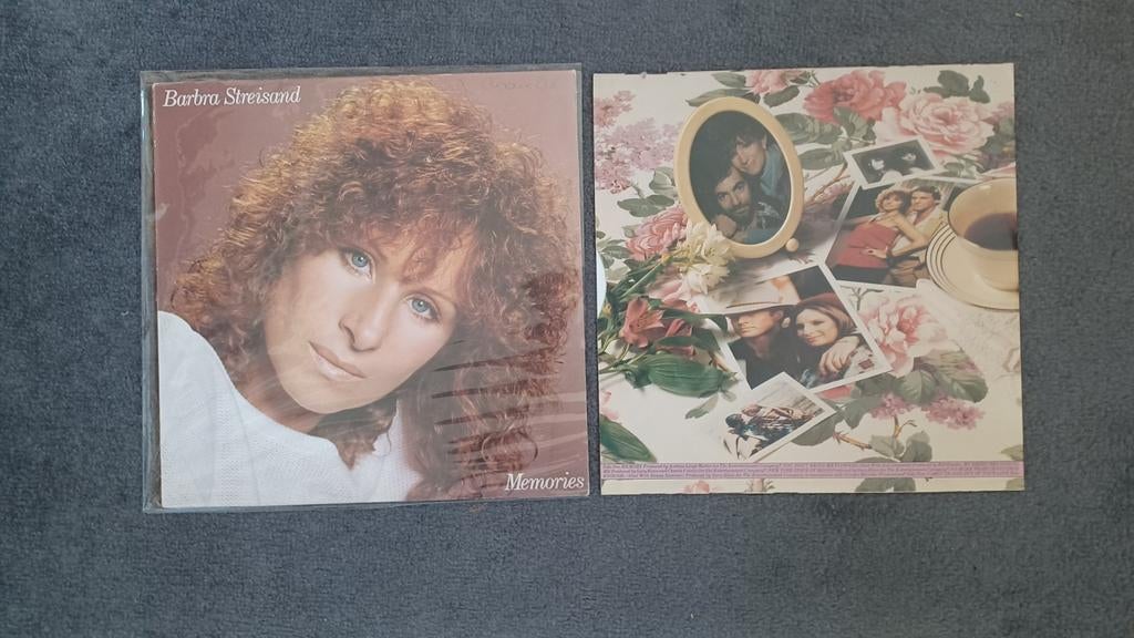 Barbara Streisand. Lp Memories met Donna Summer., Ophalen of Verzenden, Gebruikt, 12 inch