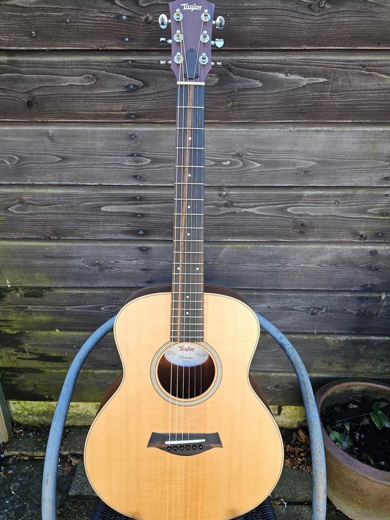 Taylor mini e rosewood., Muziek en Instrumenten, Snaarinstrumenten | Gitaren | Akoestisch, Ophalen of Verzenden, Zo goed als nieuw