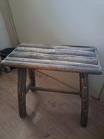 Mooie houten krukje nieuw, Huis en Inrichting, Krukjes, Ophalen, Nieuw