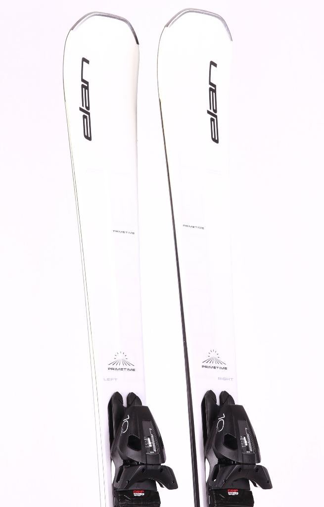 151 dames ski's ELAN PRIMETIME N2 2024, white, grip, Sport en Fitness, Skiën en Langlaufen, Overige merken, 140 tot 160 cm, Gebruikt