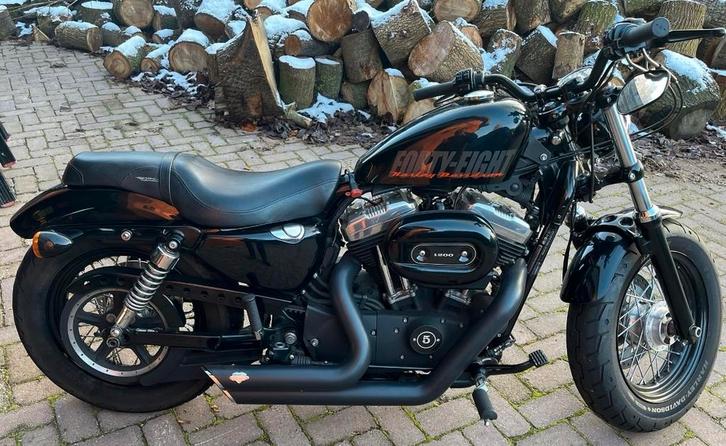 Harley Davidson Forty Eight 2015 - Nette staat, Vance & Hine, Motoren, Motoren | Harley-Davidson, Particulier, Chopper, Sportuitlaat