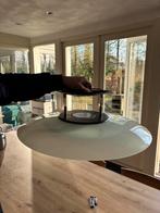 Lamp italiaans design melkglas ca 60cm diameter, Huis en Inrichting, Lampen | Hanglampen, Ophalen, Gebruikt, Glas, 50 tot 75 cm