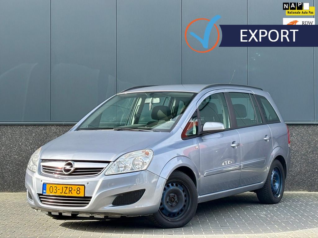 Opel Zafira 1.8 Selection Cruise | Clima | Trekhaak, Auto's, Opel, Gebruikt, 4 cilinders, Parkeersensor, Zilver of Grijs