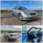 Mercedes-Benz SLK 2.0 Kompr 2000 Grijs Blauw Interieur, Auto's, Euro 2, Achterwielaandrijving, 4 cilinders, Cabriolet