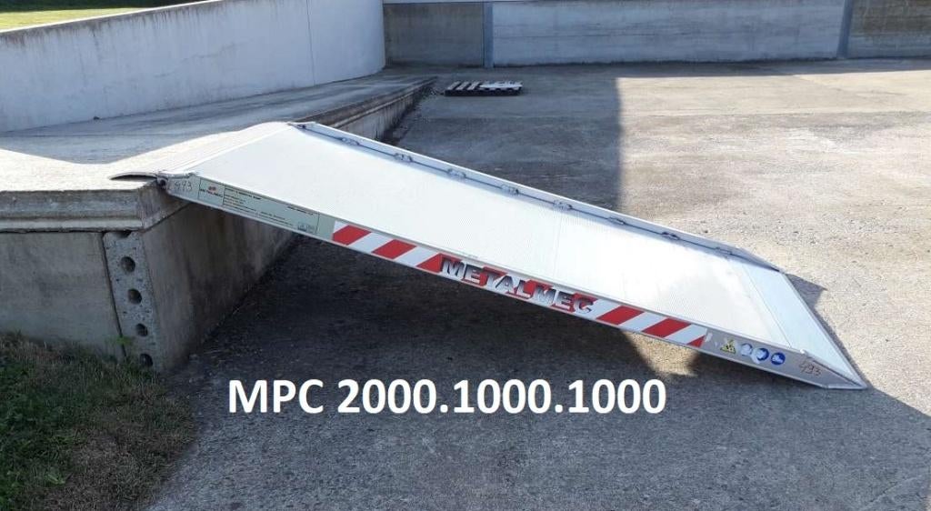 Alu. oprijplaat voor oa rolstoelgebruikers afm. 2000x1000x65, Ophalen, Nieuw