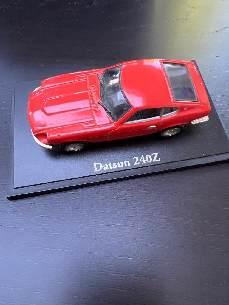 Datsun 240Z modelauto, Hobby en Vrije tijd, Modelauto's | 1:43, Ophalen of Verzenden, Gebruikt, Auto, Overige merken