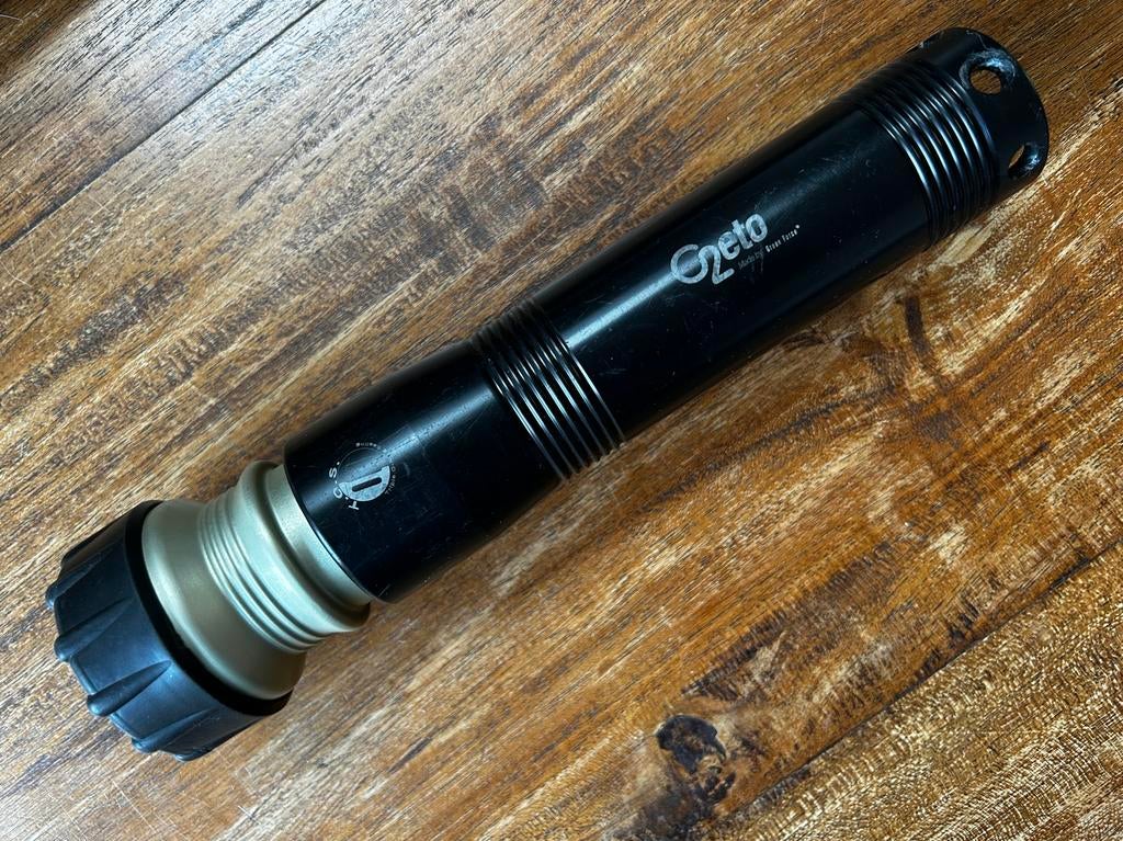 Te Koop: Greenforce C2 Eto + extra, Watersport en Boten, Duiken, Zo goed als nieuw, Duiklamp, Ophalen