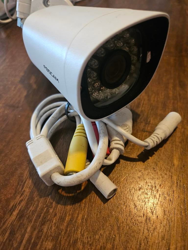 Foscam FI9912P+NVR FN 3004H+WD 1TR, Ophalen of Verzenden, Gebruikt, Buitencamera