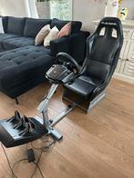 Playseat Evolution met Logitech G29 racestuur en pedalen, Spelcomputers en Games, Ophalen, Gebruikt