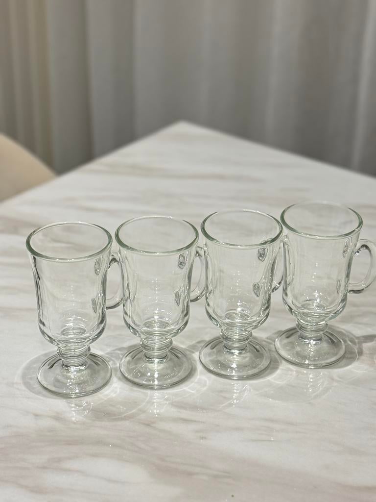 Koffieglazen set van 4 —250ml, Ophalen, Gebruikt