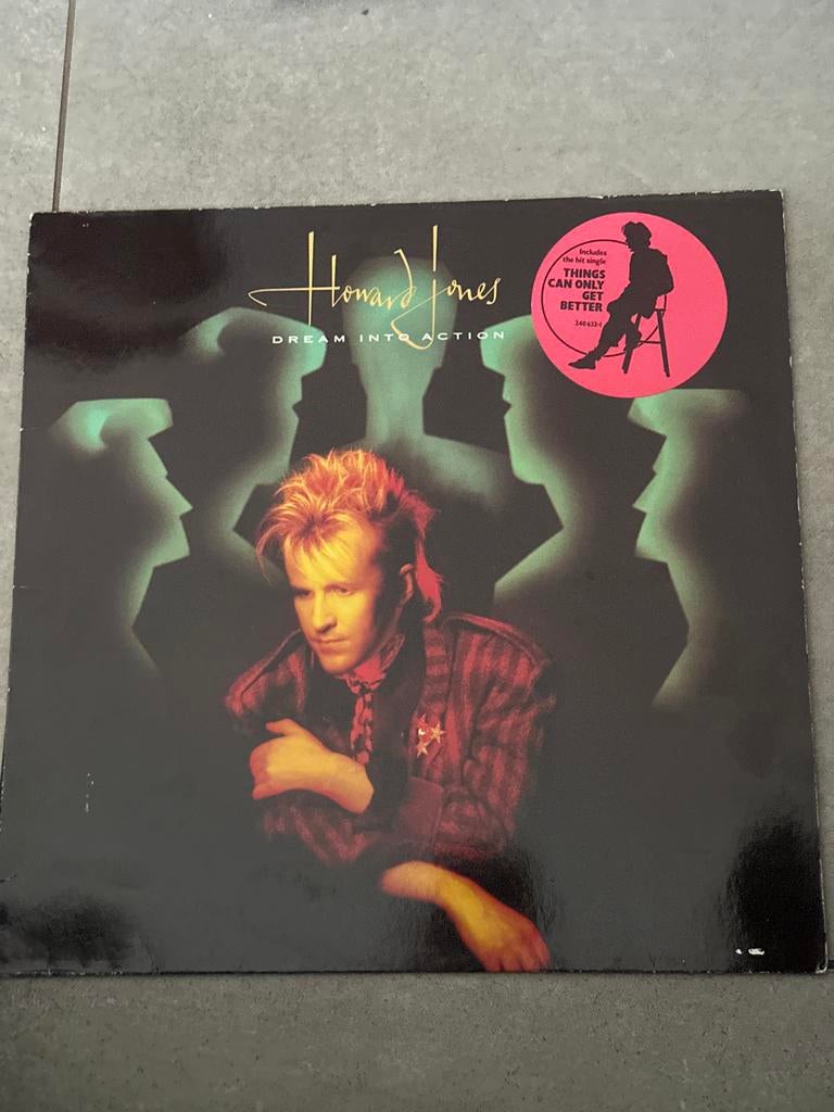 Howard Jones - Dream Into Action LP, Ophalen of Verzenden, 1980 tot 2000, Gebruikt, 12 inch