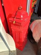 Antieke rode brievenbus - Staand model, Tuin en Terras, Ophalen, Nieuw, IJzer, Staande brievenbus