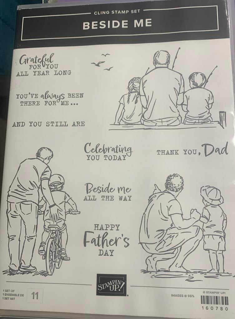 Beside Me Stempelset Stampin Up NIEUW, Ophalen of Verzenden, Nieuw, Overige typen