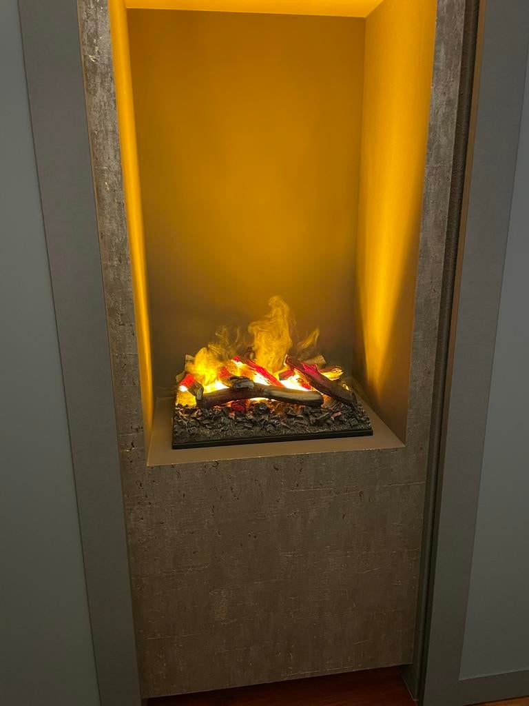 Dimplex electrische waterdamp haard, Huis en Inrichting, Ophalen, Gebruikt, Inbouwhaard, Elektrische haard