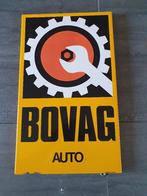 Bovag auto emaille bord, Ophalen, Gebruikt, Reclamebord