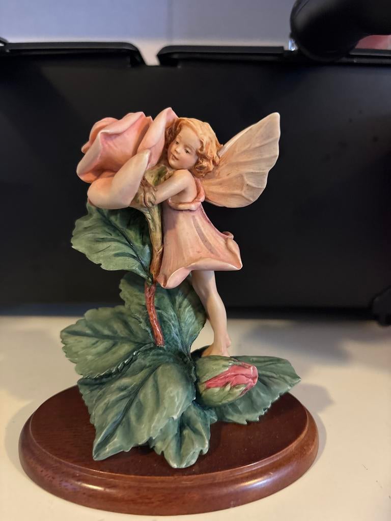 Flower Fairies The Rose Fairy Figurine 12 cm, Verzamelen, Beelden en Beeldjes, Ophalen of Verzenden, Zo goed als nieuw, Fantasy