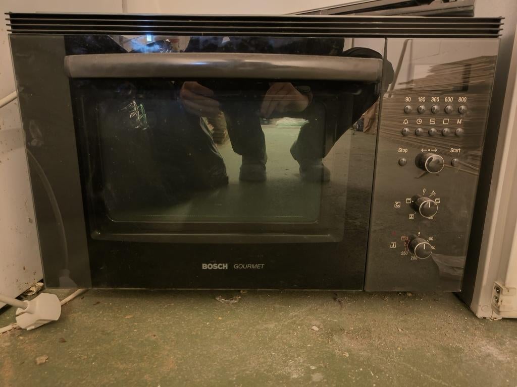 Bosch combi-oven 45cm, Ophalen, Gebruikt