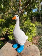 Gans laarsjes, kinder, babykamer Blauw 30cm, Ophalen of Verzenden, Nieuw, Kunststof, Dierenbeeld