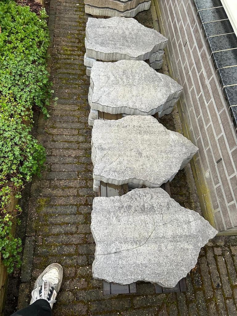 GeoAlivo Ardesia natuurlijkverband tegels, grijs +zand kleur, Ophalen, Terrastegels