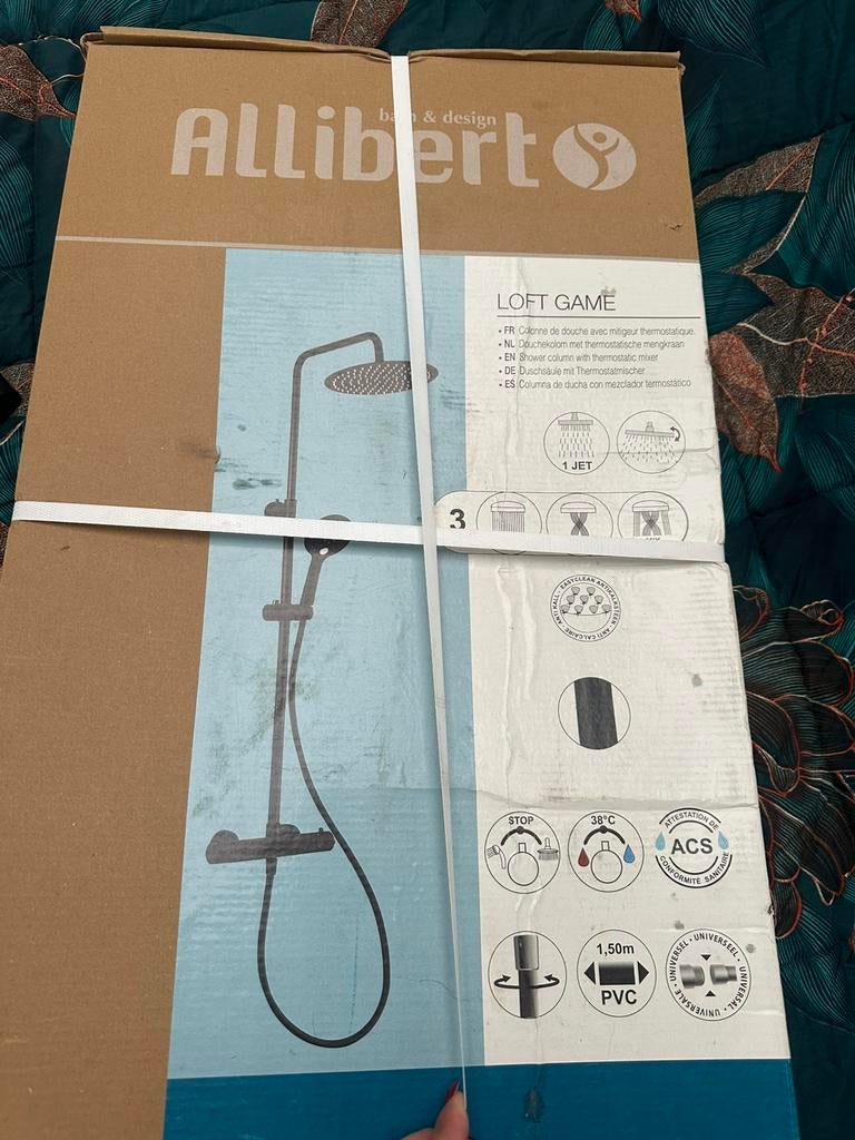 Alilibert loft game douche met thermostaat, Ophalen of Verzenden, Nieuw, Douche