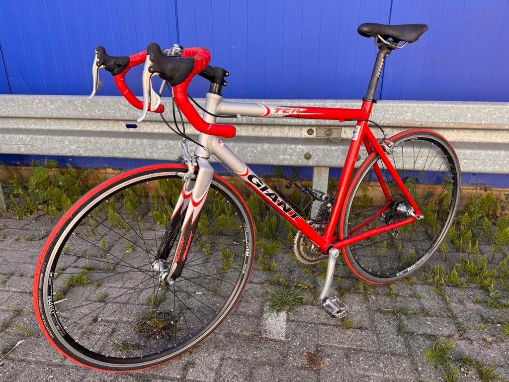 Giant TCR Racefiets Nette Staat, Fietsen en Brommers, Fietsen | Racefietsen, Ophalen, 28 inch, Gebruikt, Info@giant.be