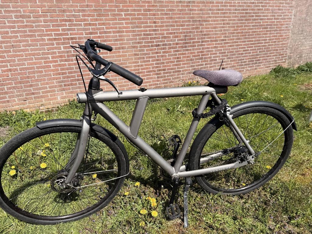 VanMoof 8-speed stadsfiets – strak en soepel, Gebruikt, Versnellingen, Schijfrem, 53 tot 57 cm