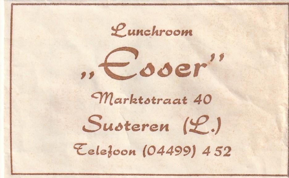 suikerzakje #69 : Esser Susteren, Verzenden, Nederland