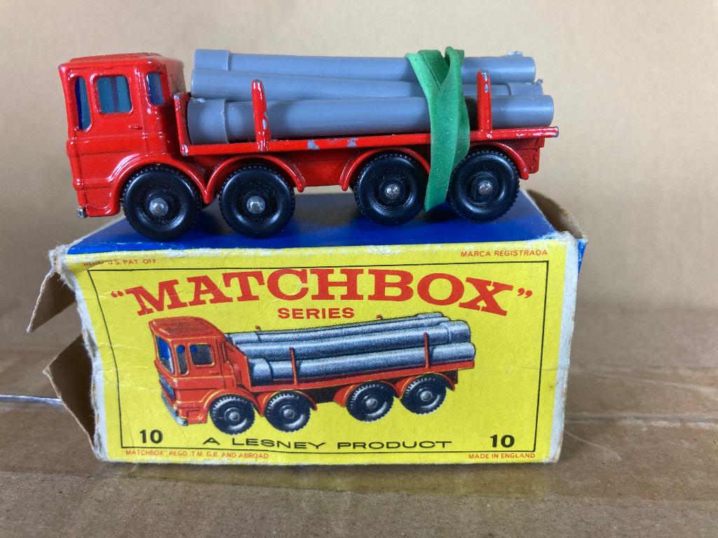 Matchbox Pipe truck, --, Matchbox, Ophalen of Verzenden, Zo goed als nieuw