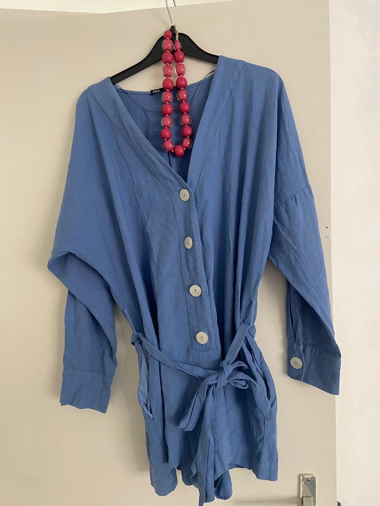 Zara playsuite maat M nieuw!, Kleding | Dames, Jumpsuits, Ophalen of Verzenden, Nieuw